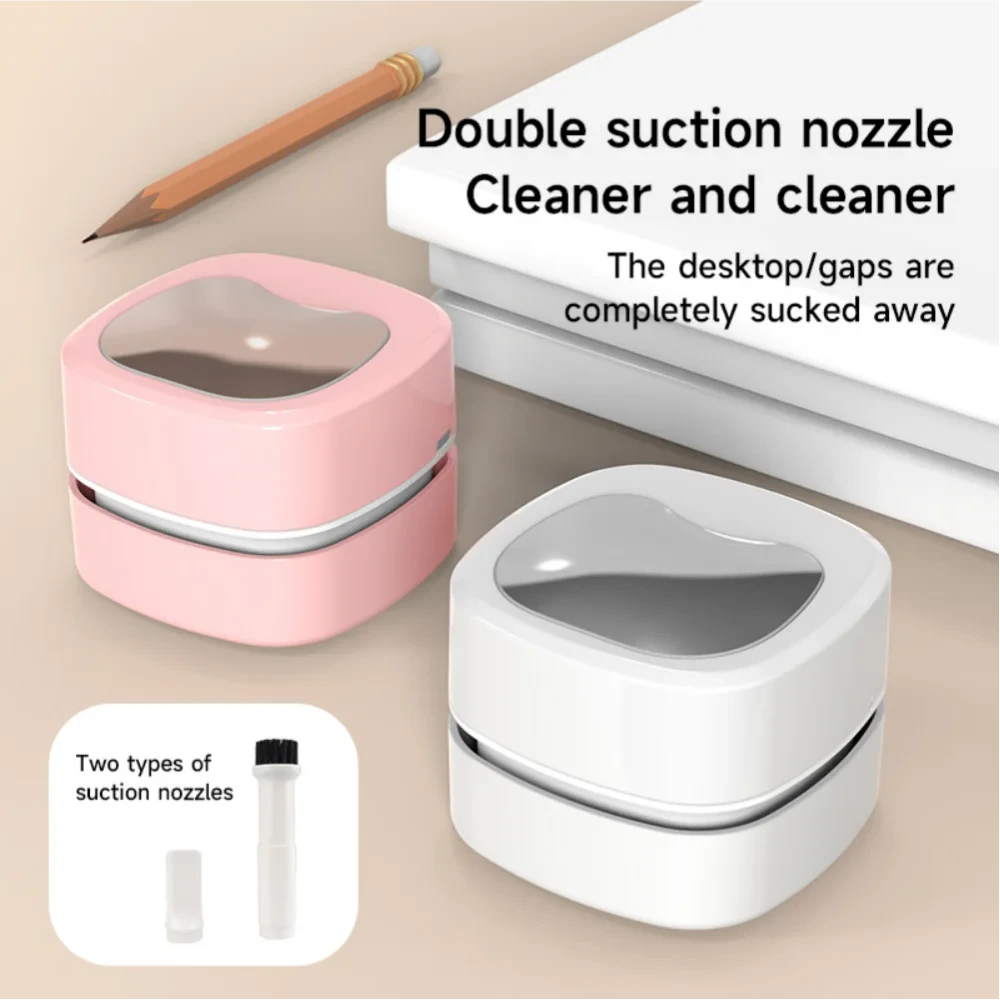 Wireless Mini Desktop Vacuum Cleaner