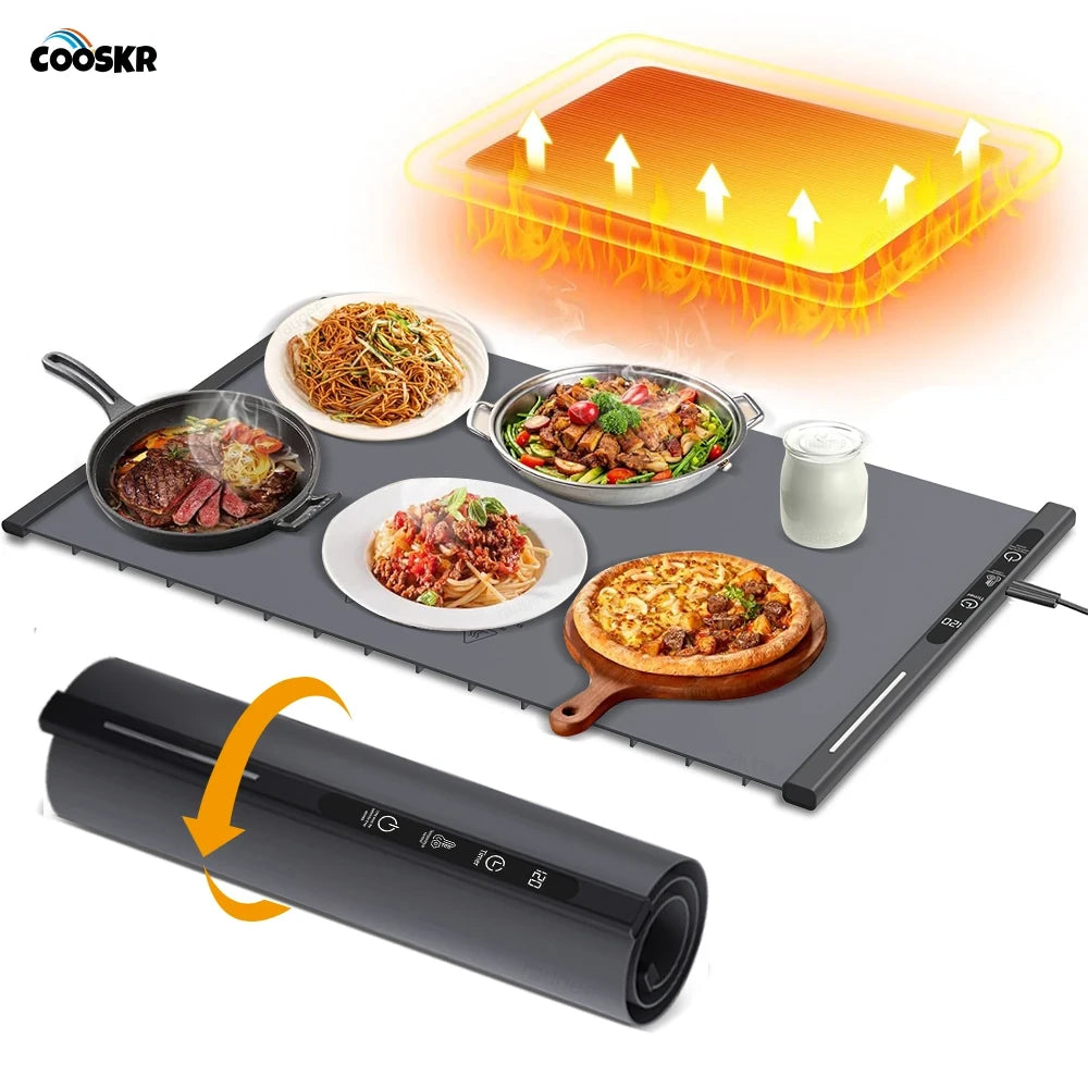 Silicone Foldable Food Warmer Mat
