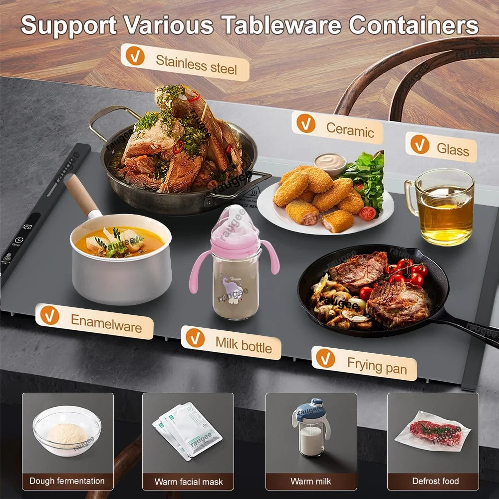 Silicone Foldable Food Warmer Mat