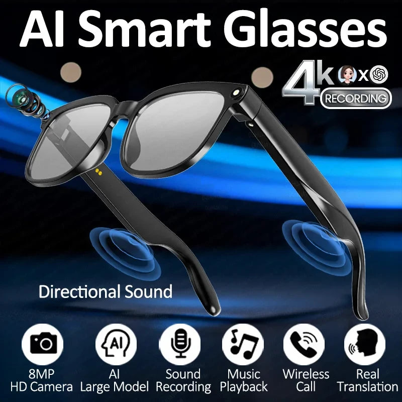Smart Camera Video Recording Sunglasses
