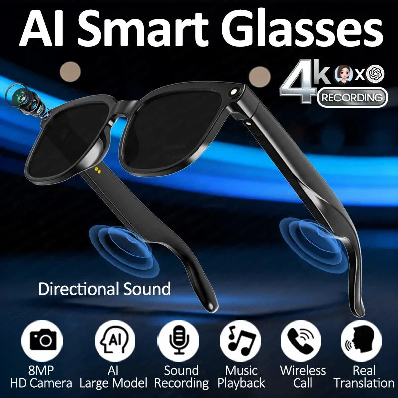 Smart Camera Video Recording Sunglasses