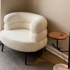 Lamb Wool Lazy Living Room Chair