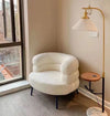 Lamb Wool Lazy Living Room Chair