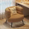 Lamb Wool Lazy Living Room Chair
