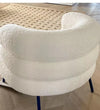 Lamb Wool Lazy Living Room Chair