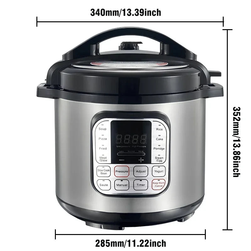 Stainless Steel Electric Pressure Cooker