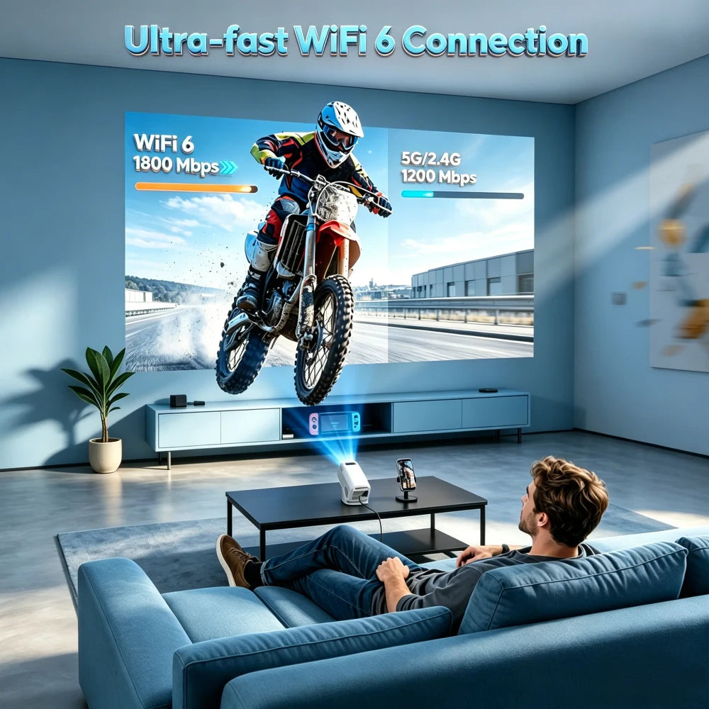 Portable Mini Smart Projector
