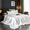 Solid Silk Bedding Set