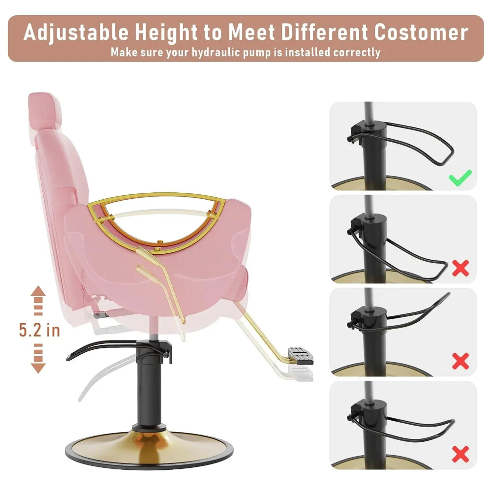 Luxmars Hydraulic Barber Chair
