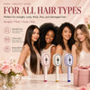 Rechargeable Electric Steam Hair Straightener Brush
