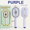 Rechargeable Electric Steam Hair Straightener Brush