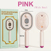 Rechargeable Electric Steam Hair Straightener Brush