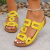 Roman Style Open Toe Wedge Sandals