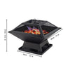 Modern Square Outdoor Fire Pit