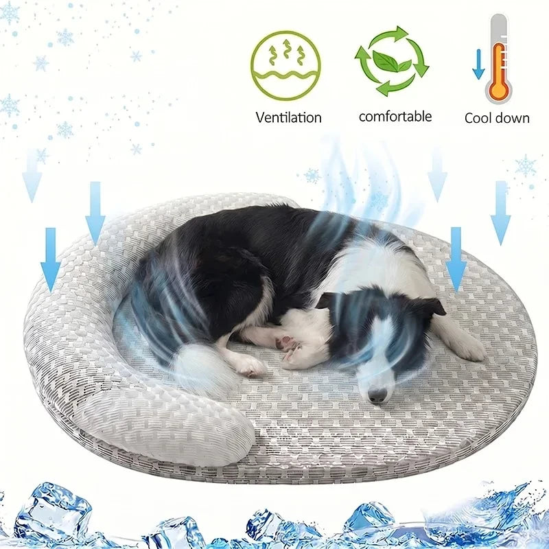 Summer Cooling Dog Bed Mat
