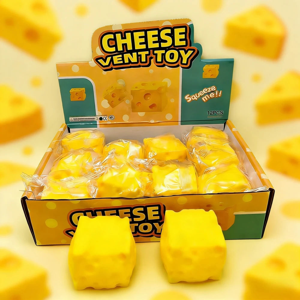 Squishy Cheese Fidget Toy