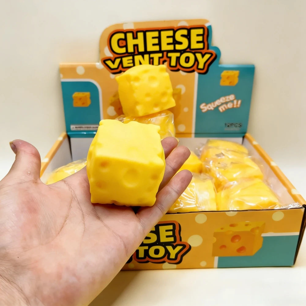 Squishy Cheese Fidget Toy