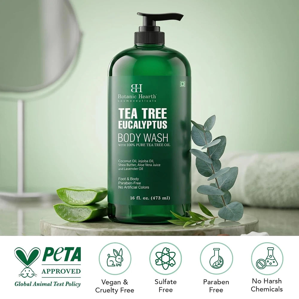 Eucalyptus Tea Tree Body Wash