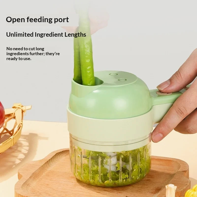Wireless Electric Food Chopper Set
