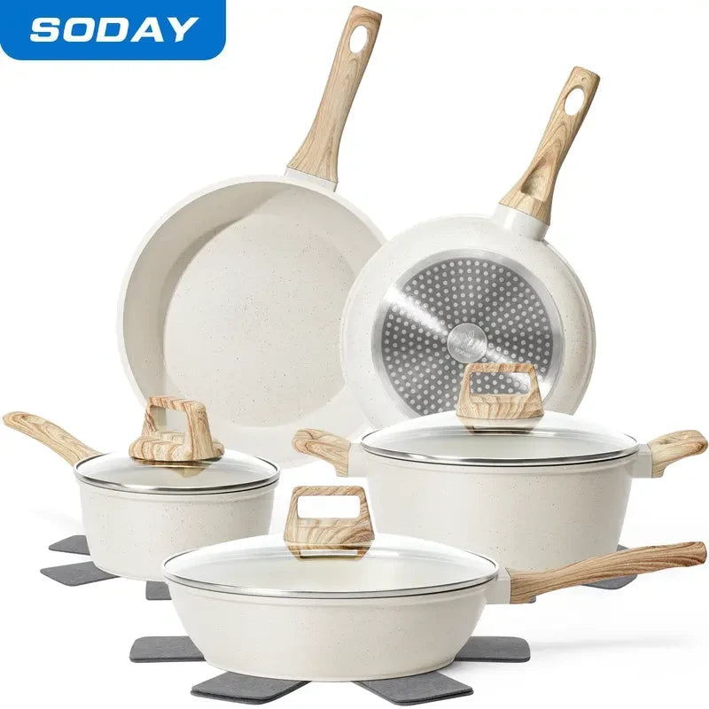 Non Stick Granite Cookware Set