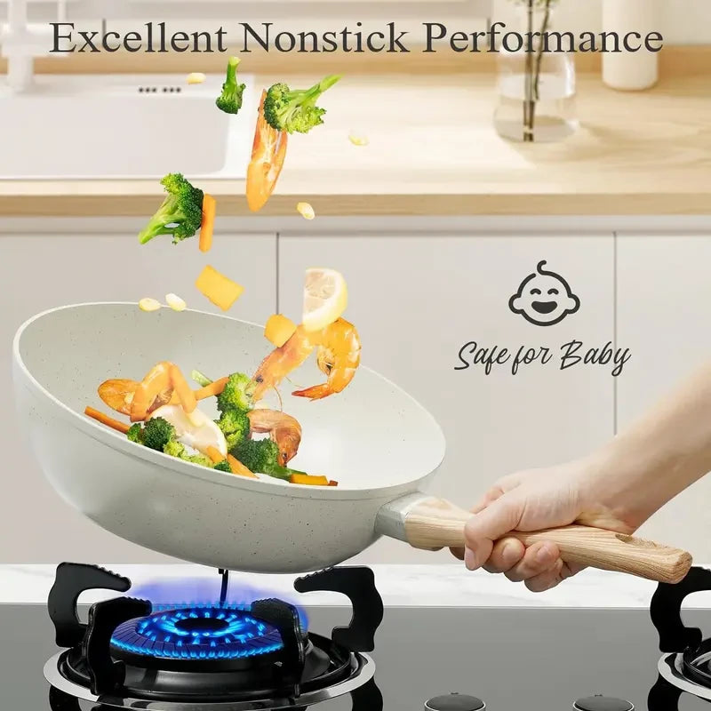 Non Stick Granite Cookware Set