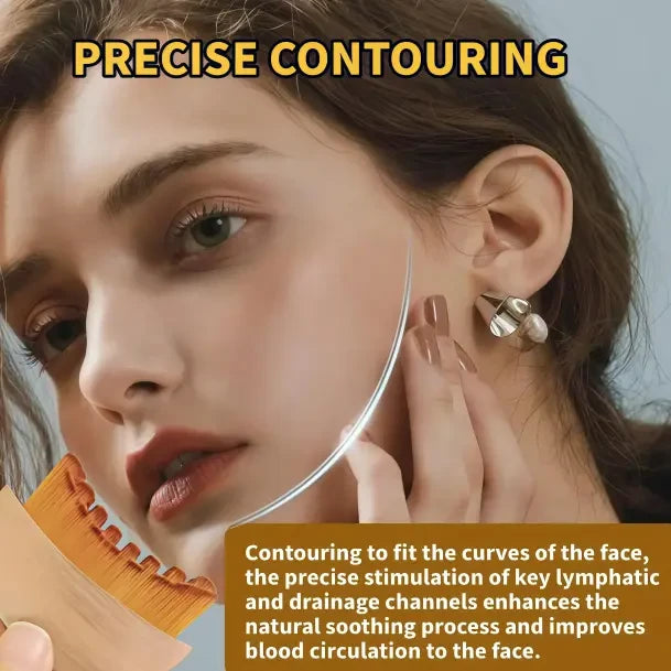 Solid Wooden Face Contour Dry Brush
