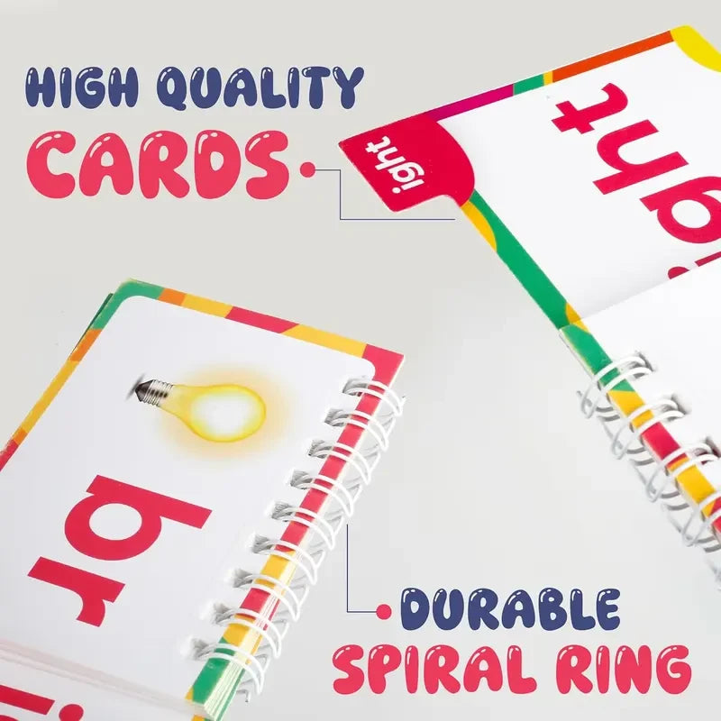 Phonics Flash Card Flip Books