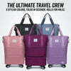 Expandable Rolling Duffle Bag