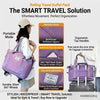 Expandable Rolling Duffle Bag