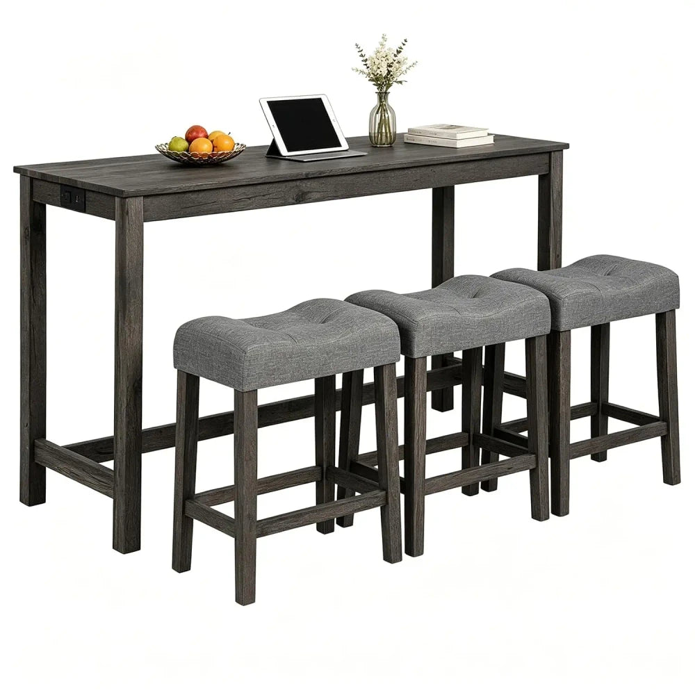Industrial Counter Height Dining Set