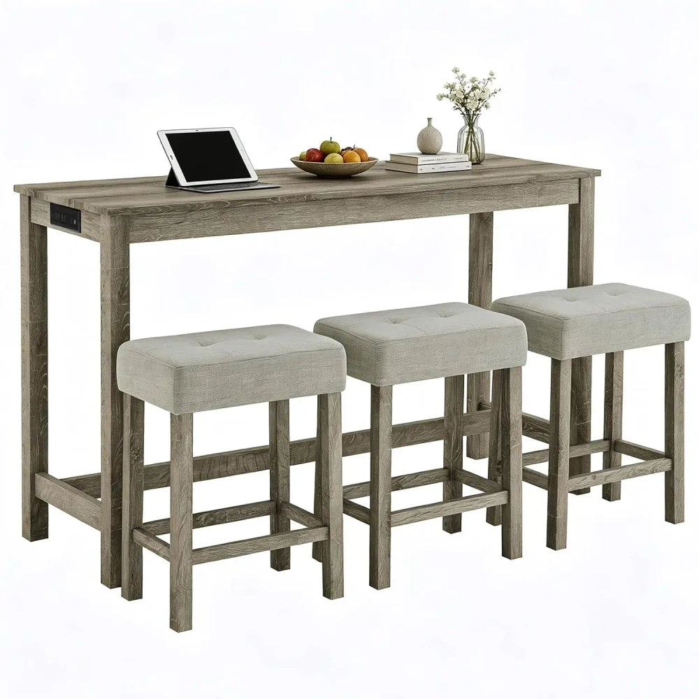 Industrial Counter Height Dining Set