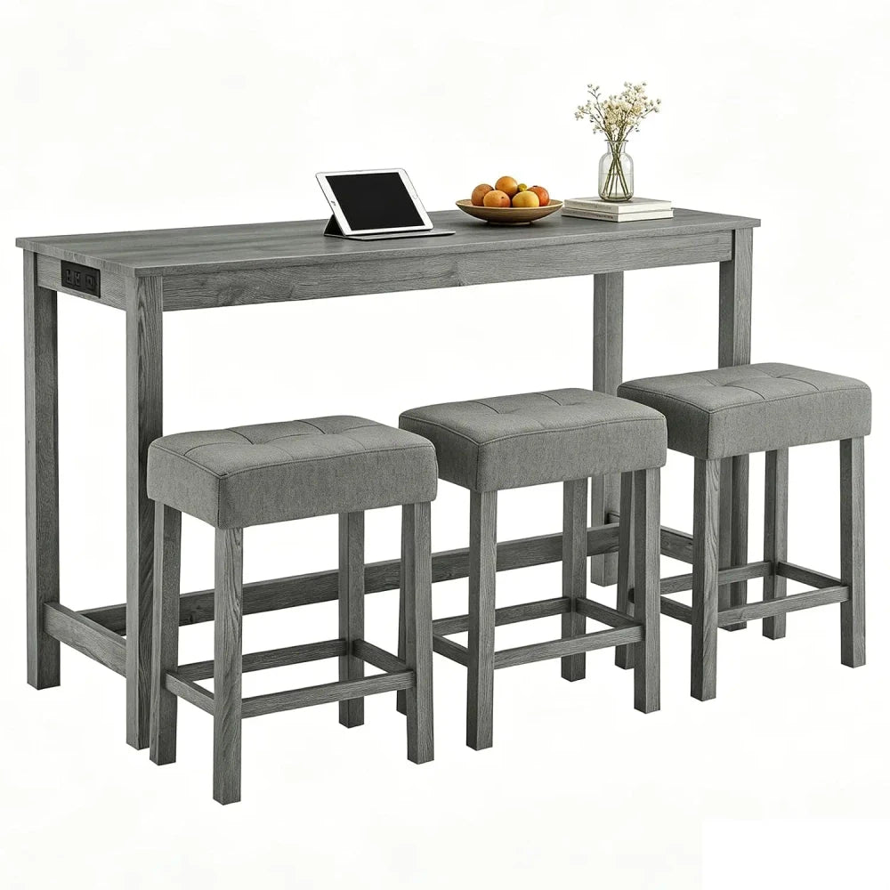 Industrial Counter Height Dining Set