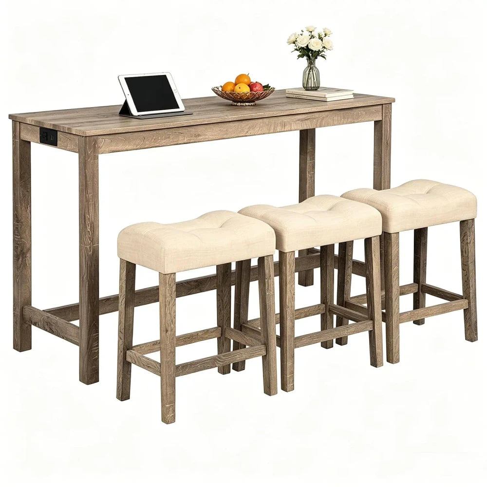 Industrial Counter Height Dining Set