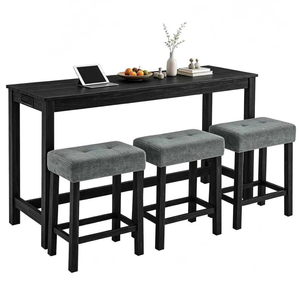 Industrial Counter Height Dining Set