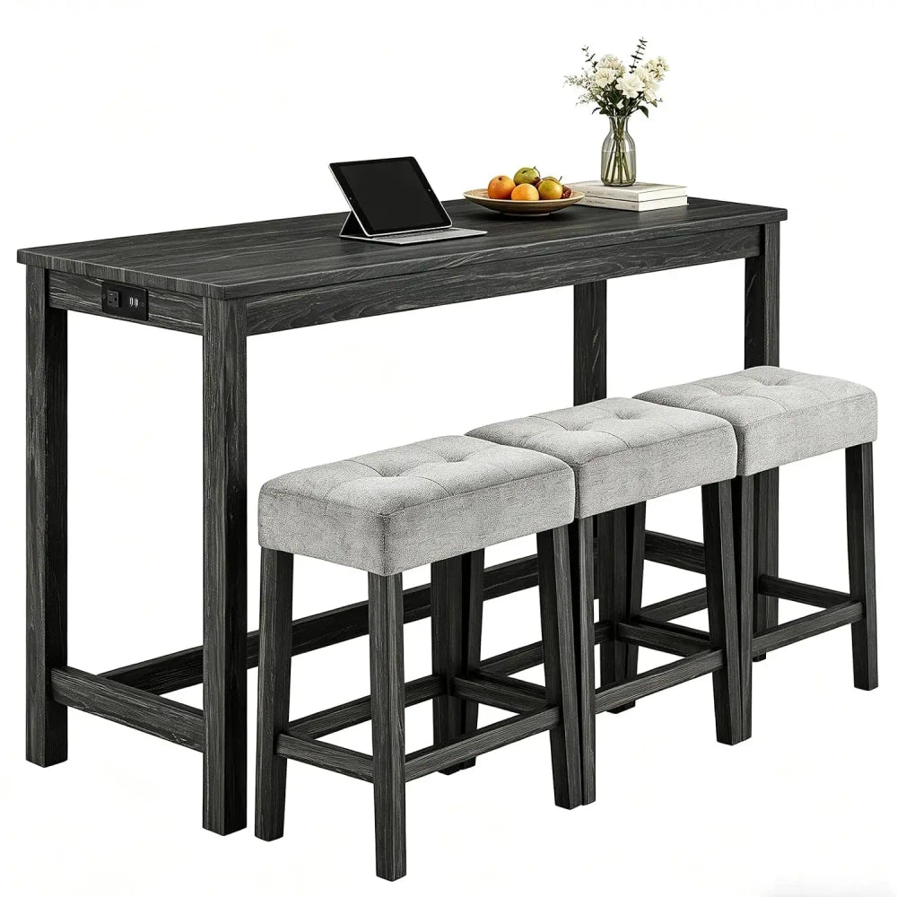 Industrial Counter Height Dining Set